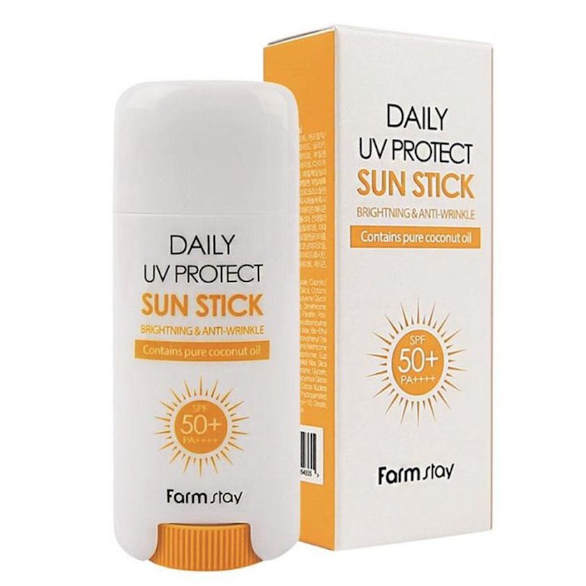 Солнцезащитный крем FarmStay Daily UV Protect Sun Stick SPF 50 - купить ...