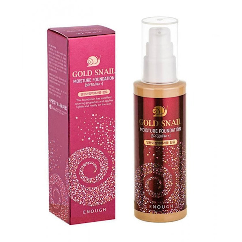 Tonal krem Enough Gold Snail Moisture Foundation ton 21 100 ml ...