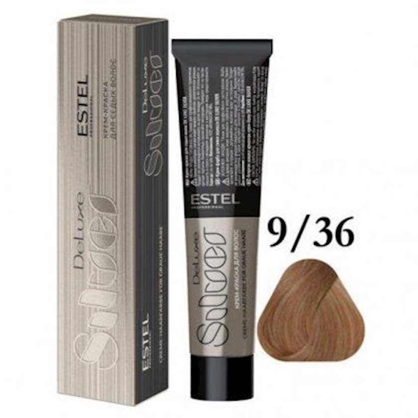 Saç boyası Estel Professional De Luxe Silver 9.36 sarışın qızılı ...