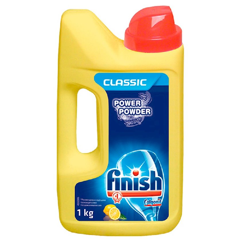 Порошок для мытья посуды в посудомоечной машине Finish Classic Лимон 1 ...