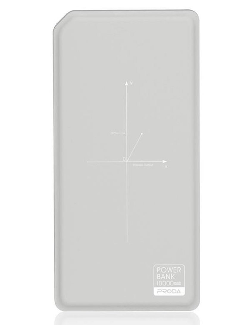 Внешний аккумулятор Proda Chicon PPP-33 10000 mAh, Gray-White -  .