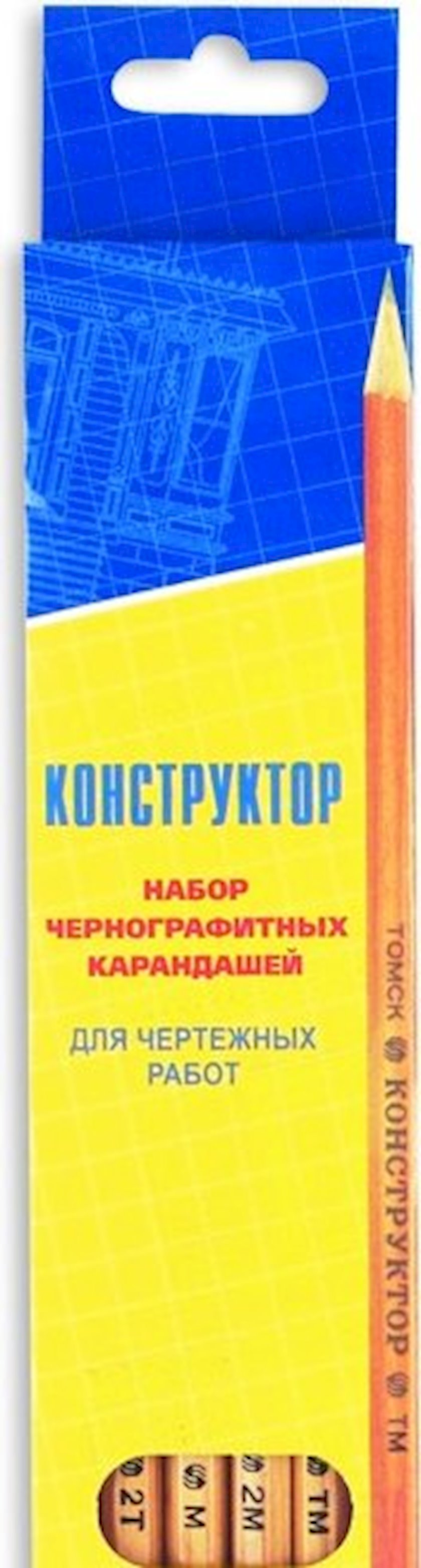  чернографитных карандашей Конструктор, 6 шт -  в Баку. Цена .