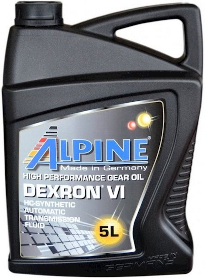 Трансмиссионное масло Alpine ATF Dexron VI 5 л -  в Баку. Цена .