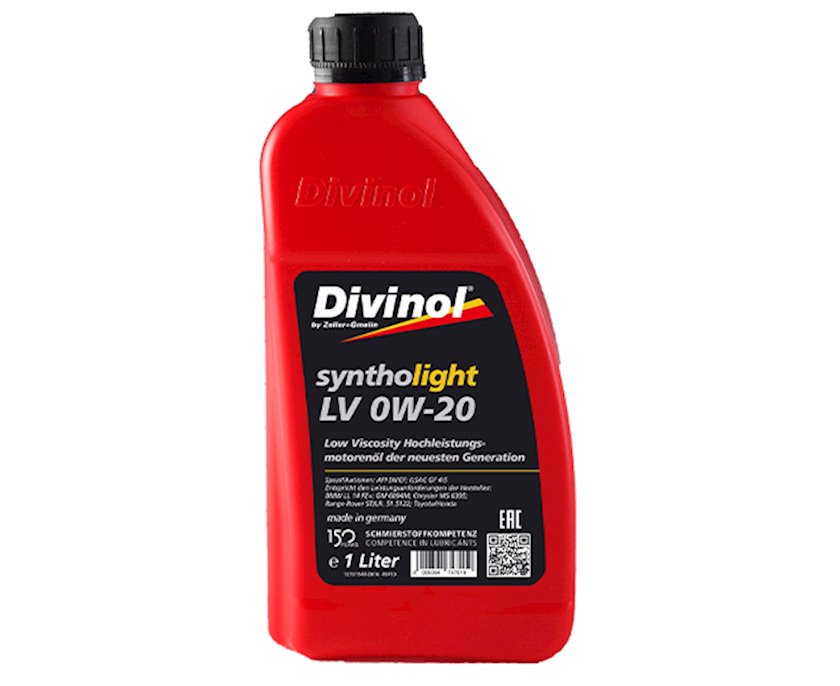 Моторное масло divinol