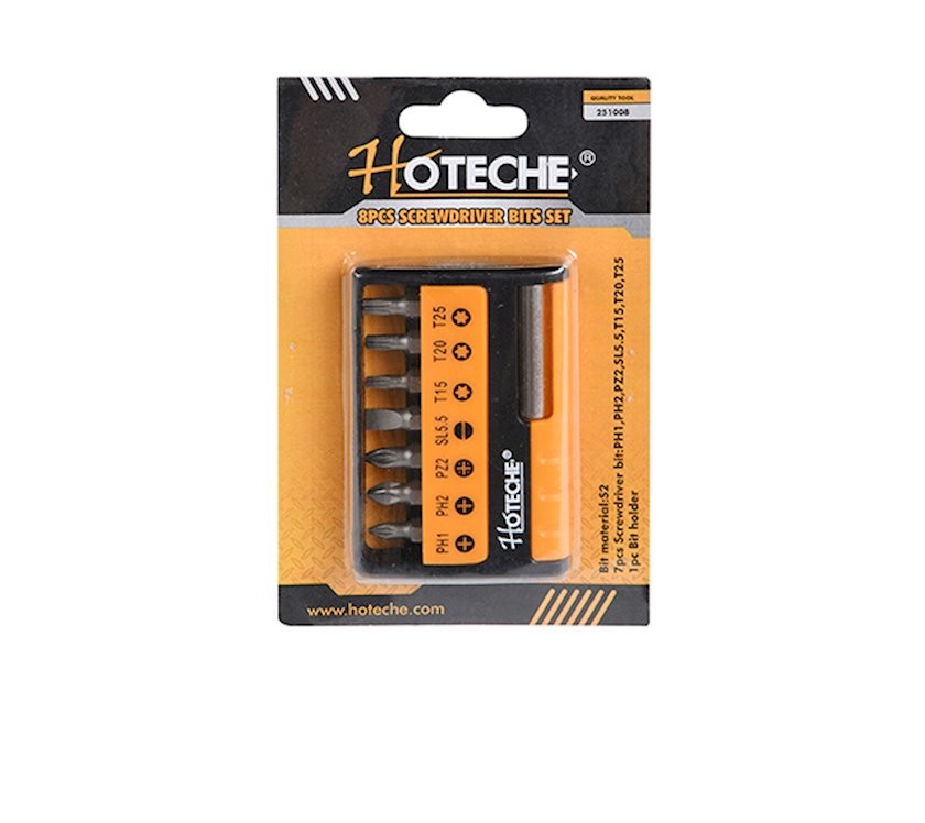 Набор отверток Hoteche 251008 - купить в Баку. Цена, обзор, отзывы, продажа