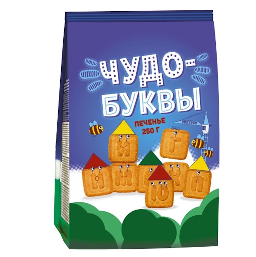 Печенье Брянконфи Чудо-буквы 250 г - купить в Баку. Цена, обзор, отзывы ...