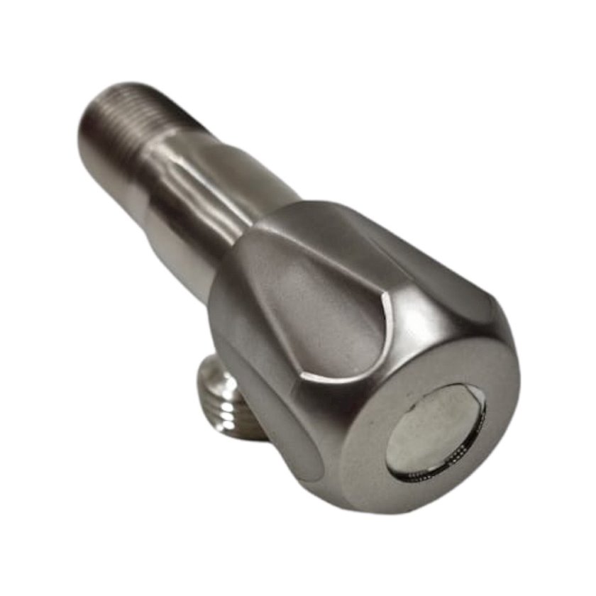 Кран водоразборный 304, матовый, хромовый - купить в Баку. Цена, обзор ...