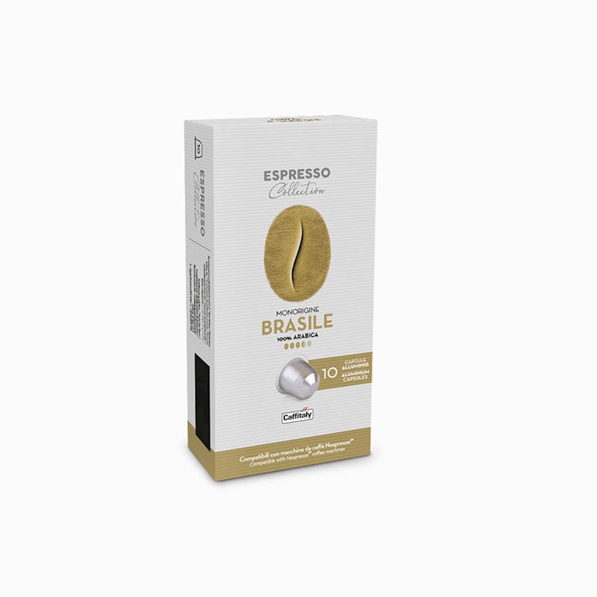 Kapsullu qəhvə Caffitaly Espresso Collection Brasile, 10 ədəd