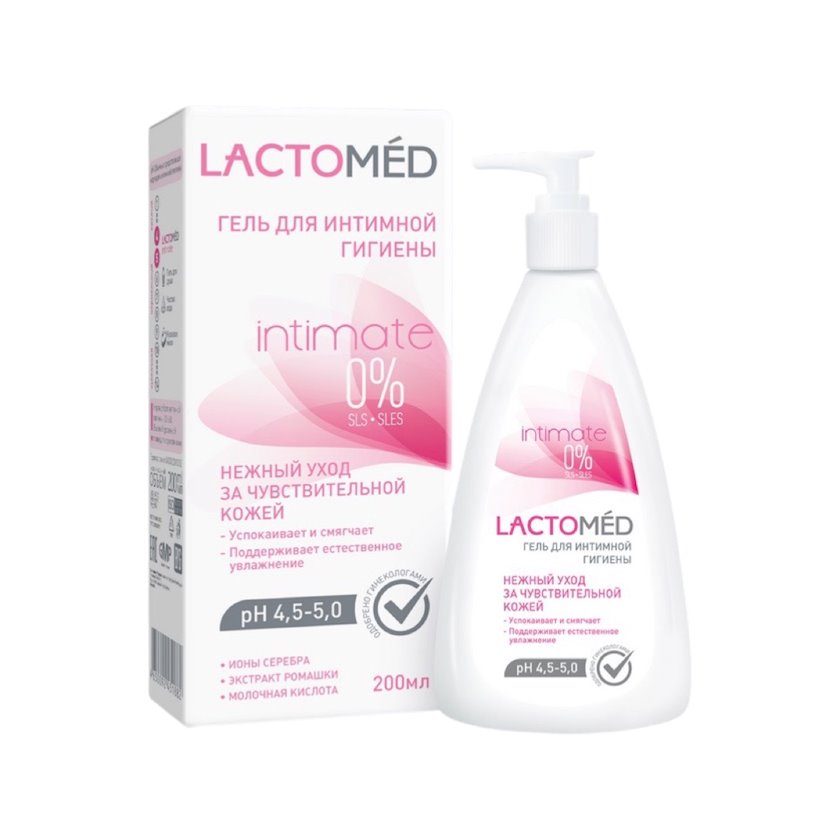 Гель для интимной гигиены Lactomed Нежный уход за чувствительной кожей ...