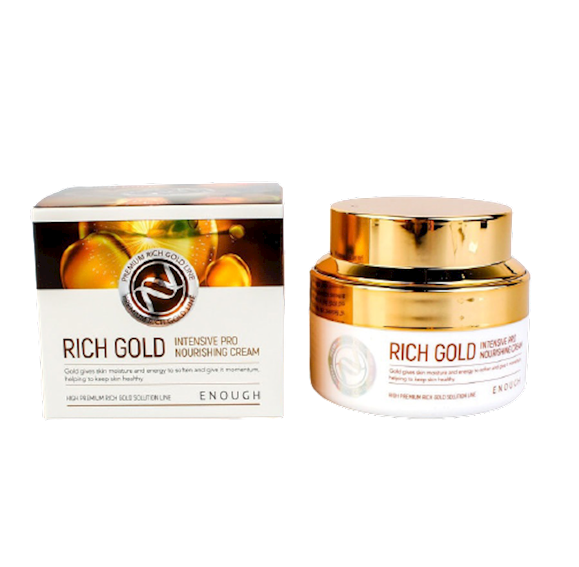 Nourishing cream перевод на русский. [Enough] крем для лица маточное молочко Rich Gold Intensive Pro Nourishing Cream, 50 мл. Крем для лица с маточным молочком Rich Gold Intensive Pro Nourishing Cream, enough 50 мл. 63317. Enough Rich Gold Cream.