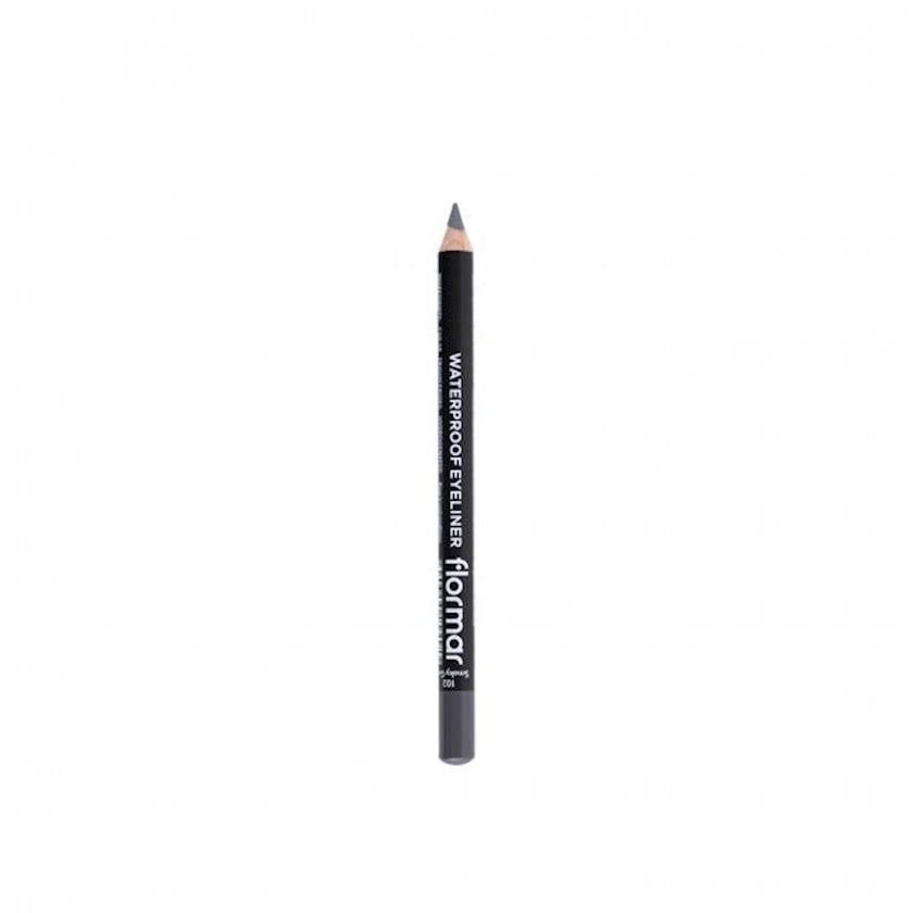Карандаш для глаз Flormar Waterproof Eyeliner 102 Smoky Grey - купить в ...