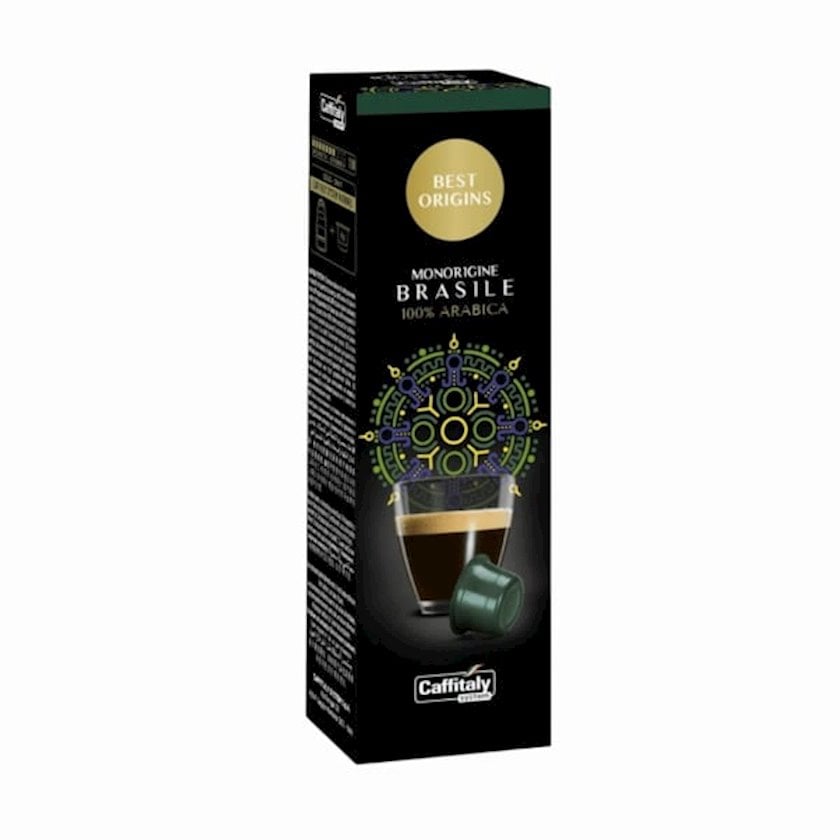 Kapsullu qəhvə Caffitaly Brasile, 10 əd 8 q