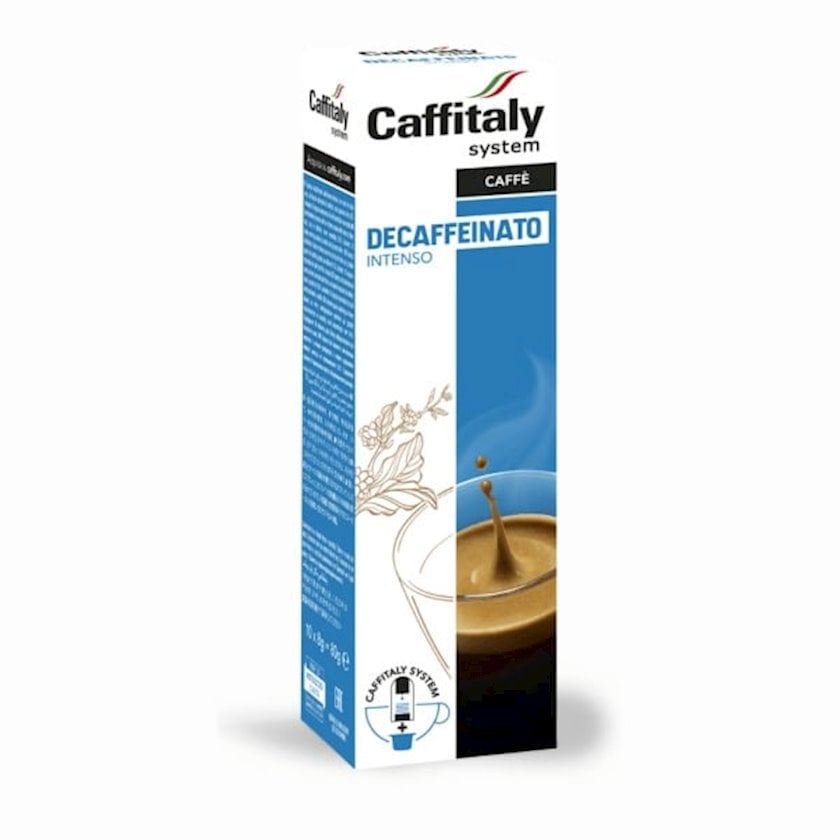 Kapsullu qəhvə Caffitaly Ecaffe Delicato Decaffeinato, 10 əd 8 q