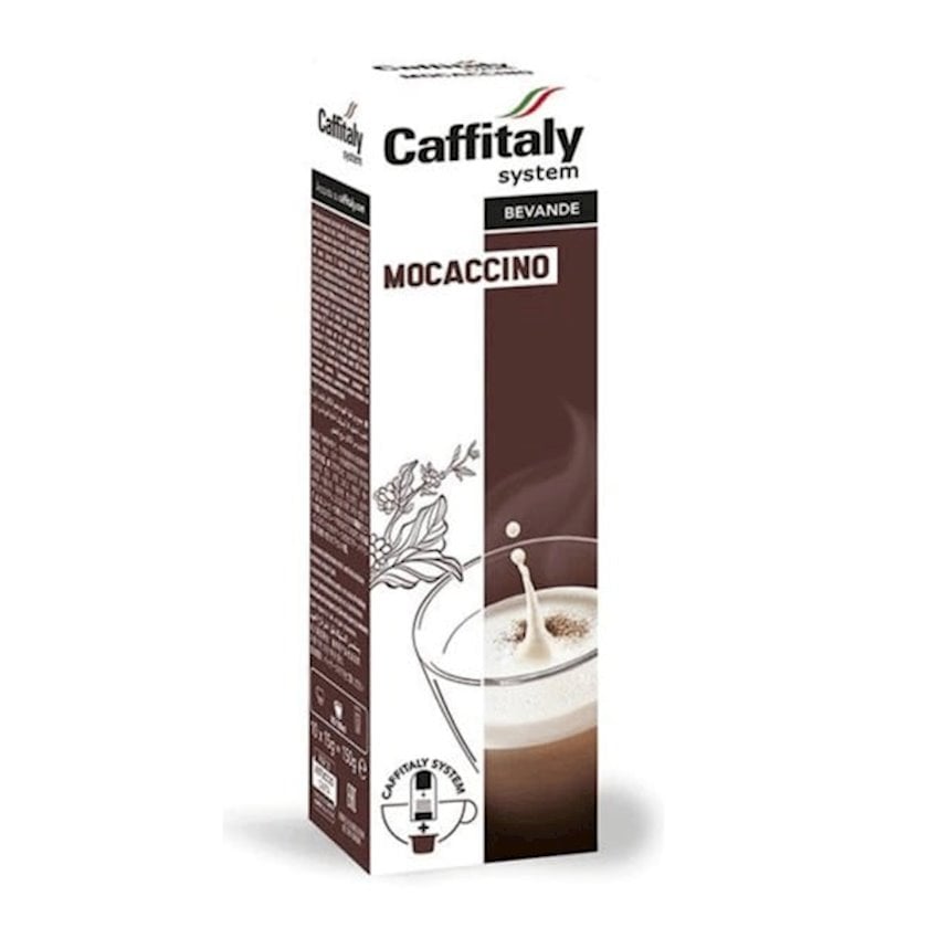Kapsullu qəhvə Caffitaly Mocaccino, 10 əd 15 q