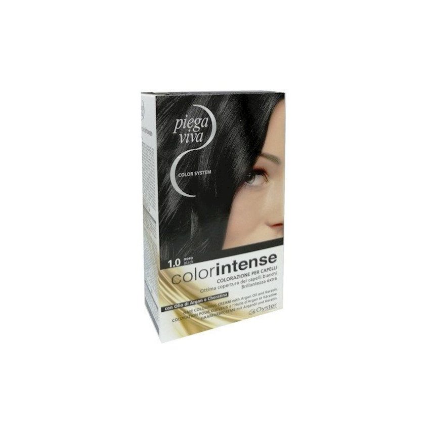 Краска для волос Piega Viva Color Intense 1.0 Nero, черная - купить в ...