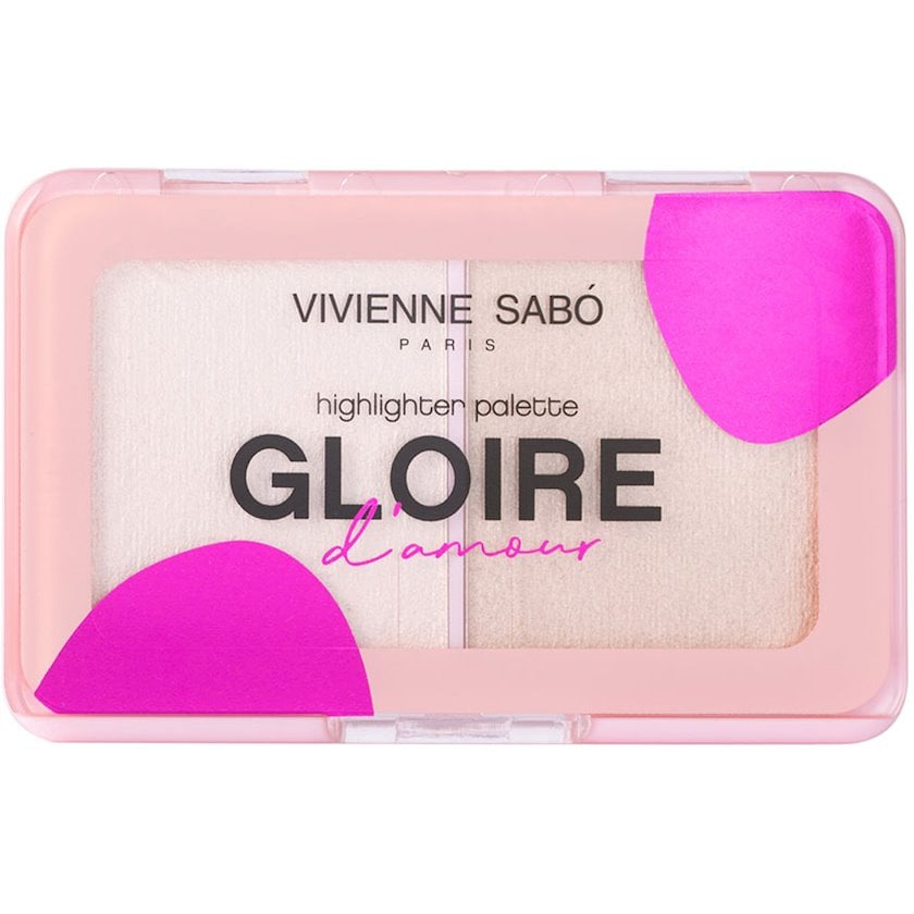 Мини палетка хайлайтеров Vivienne Sabo Palette illuminatrice Gloire d ...