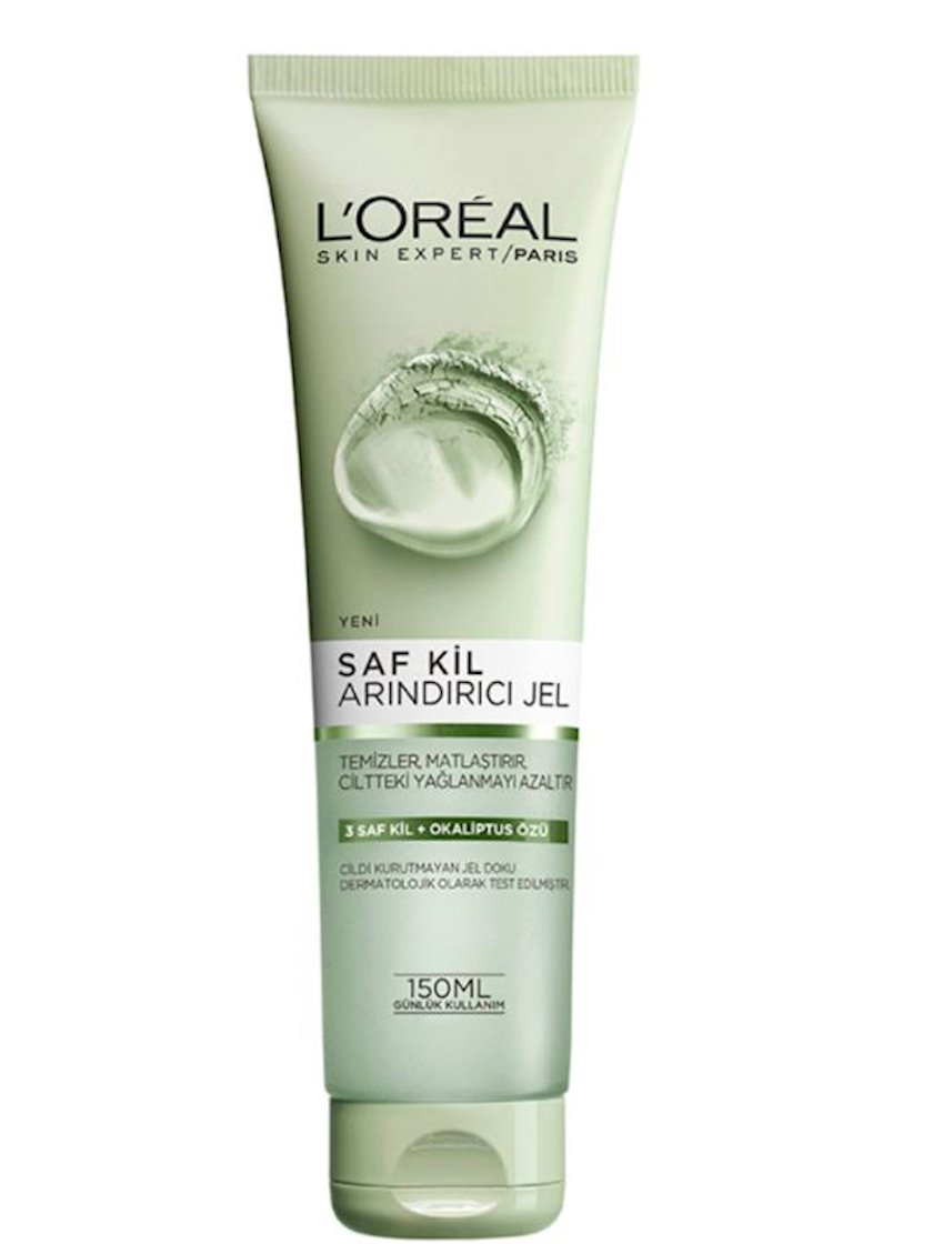 Гель для умывания L'Oreal Paris Pure Clay Purifying Cleansing Gel 150 ...