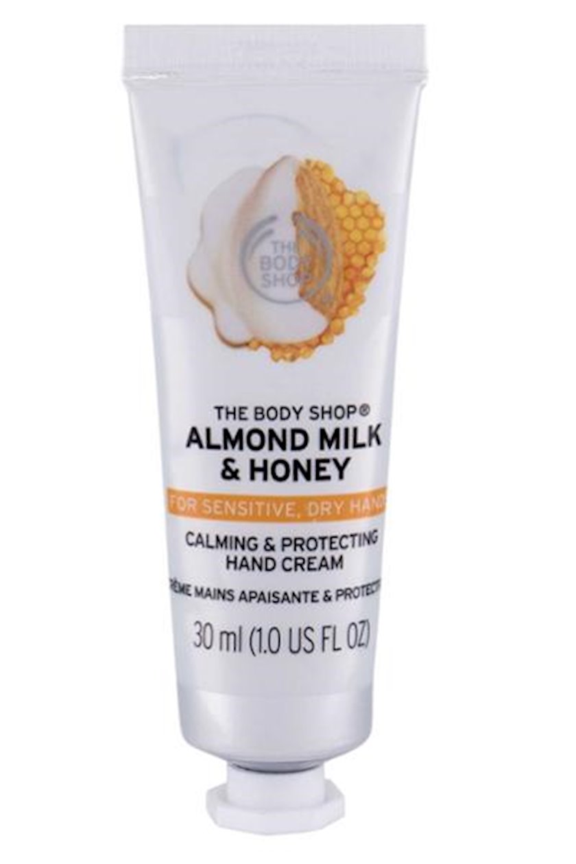 Əl kremi The Body Shop Almond Milk & Honey Hand Cream 30 ml