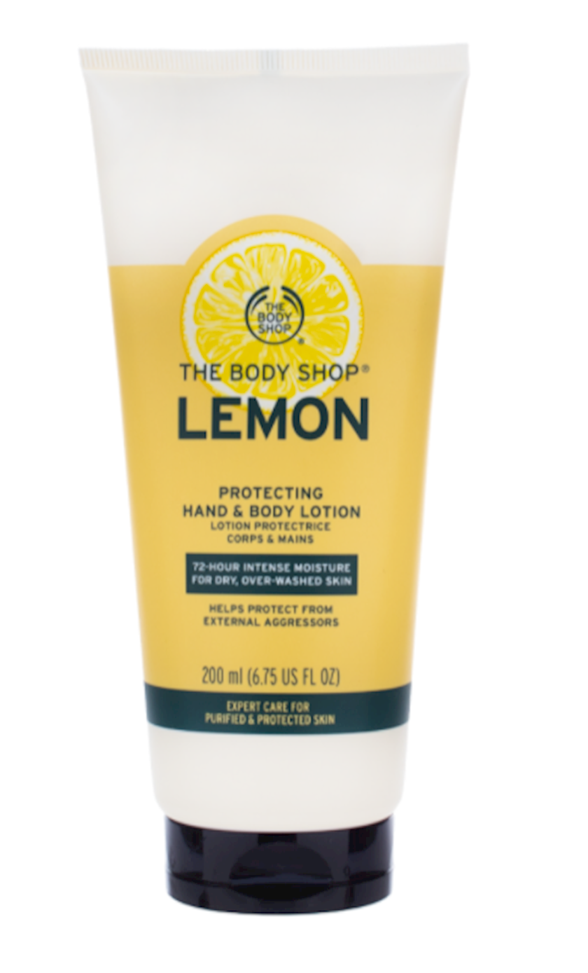 Əllər və bədən üçün losyon The Body Shop Lemon Protecting Hand & Body