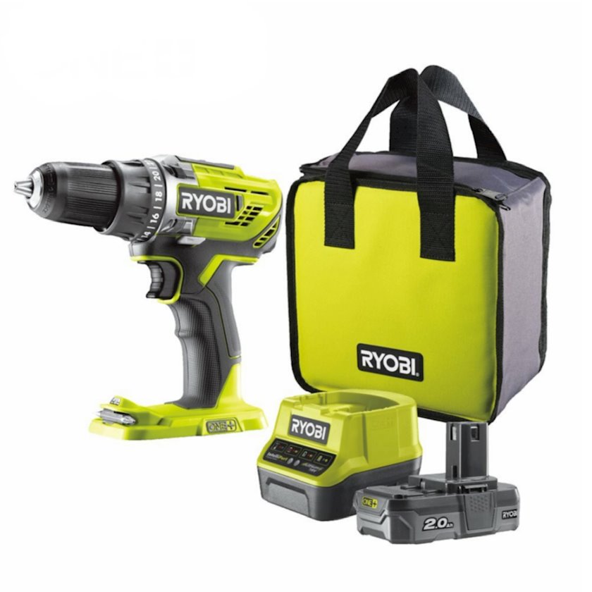 Дрель-шуруповерт аккумуляторный Ryobi R18DD3-120S One+, 18 В - купить в ...