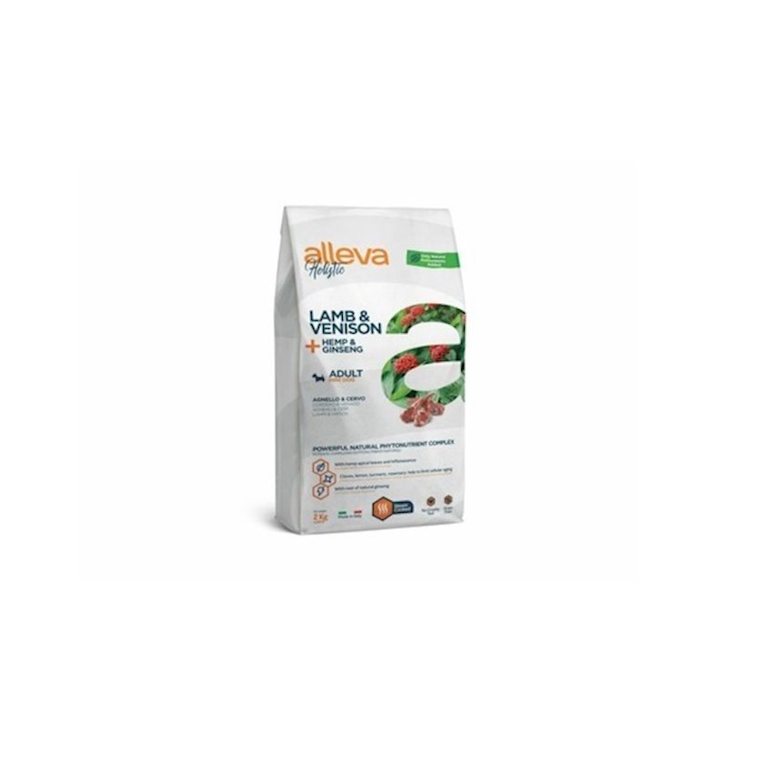 Сухой корм Alleva Holistic Dog Adult Mini Lamb & Venison для взрослых ...