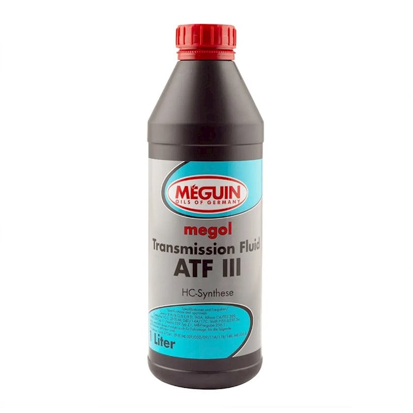 Transmissiya yağı Meguin Megol Transmission Fluid ATF III mineral, 1 l