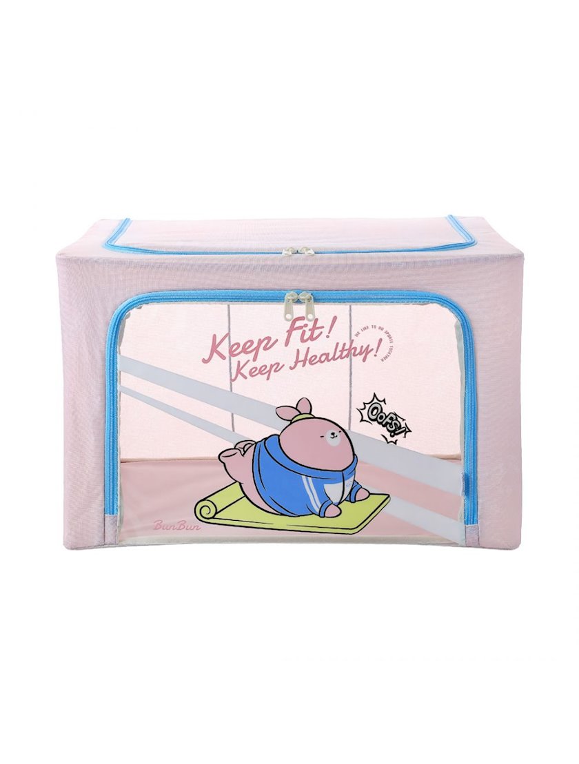 Детская корзина для игрушек Miniso Mini Family Sports Storage Box(Bun  Bun,Rabbit) - купить в Баку. Цена, обзор, отзывы, продажа