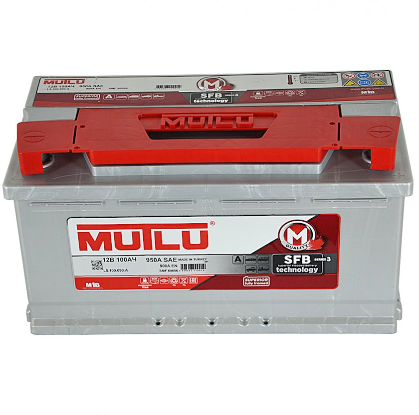 Автомобильный аккумулятор Mutlu 100Ah 12V L5.100.090.A - купить в Баку ...