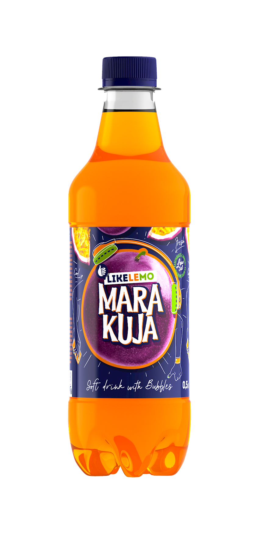 Напиток Like lemo Маракуйя негазированный, 0.5 л - купить в Баку. Цена ...