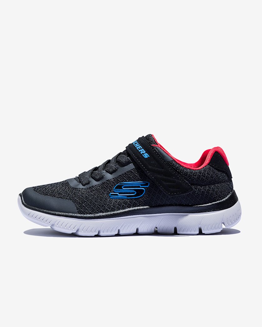 Кроссовки для мальчиков Skechers 403726L-BKRB, черный,вязаный полиэстер ...