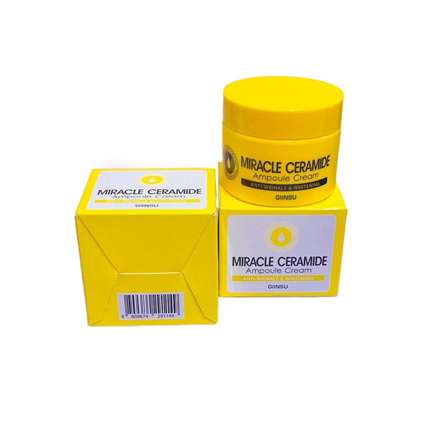 Yaşlanma əleyhinə üz üçün krem Giinsu Miracle Ceramide Ampoule Cream