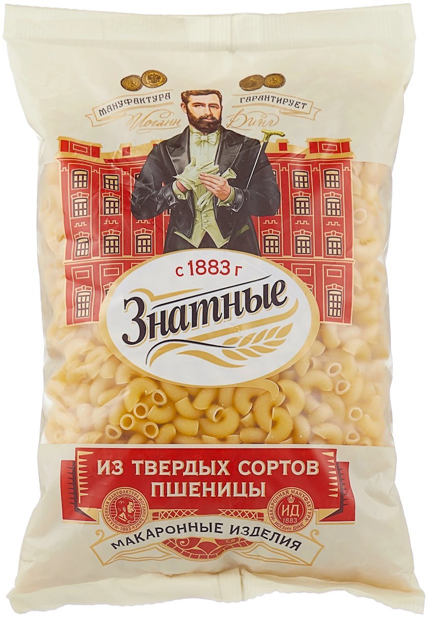 Макароны Знатные Рожки №42, 450 г - купить в Баку. Цена, обзор, отзывы ...