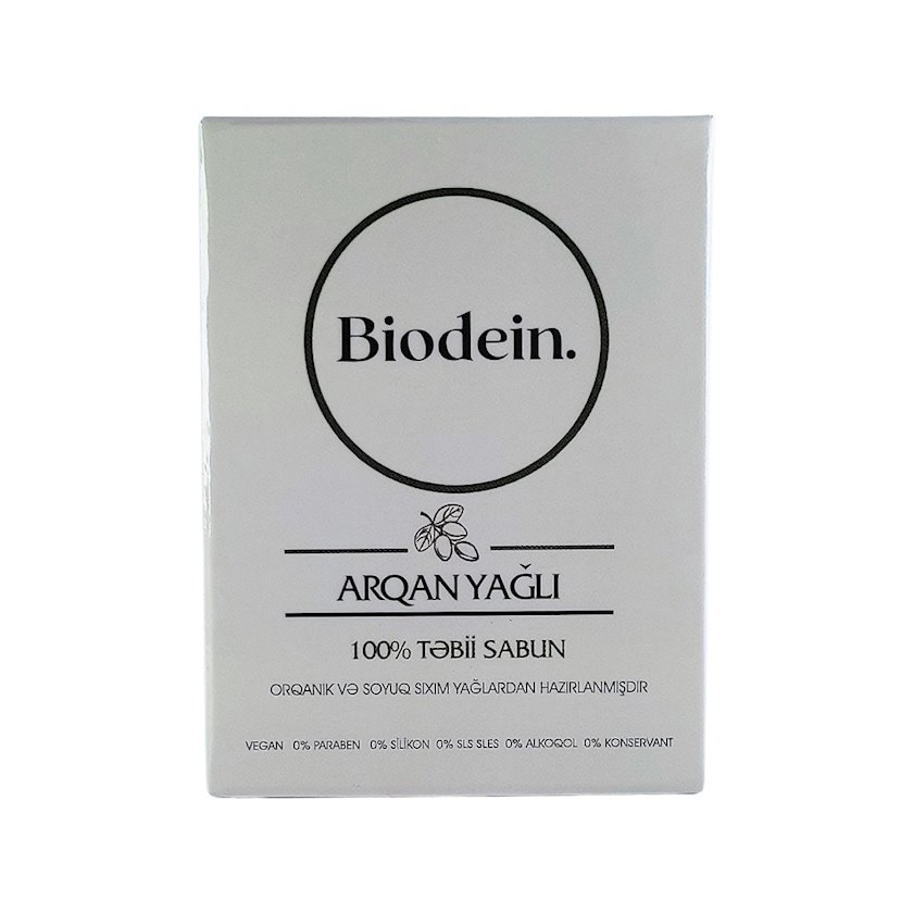 Органическое мыло с аргановым маслом, Биодеин, для рук, лица и тела .