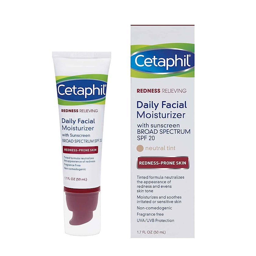 redness relieving daily facial moisturizer with sunscreen