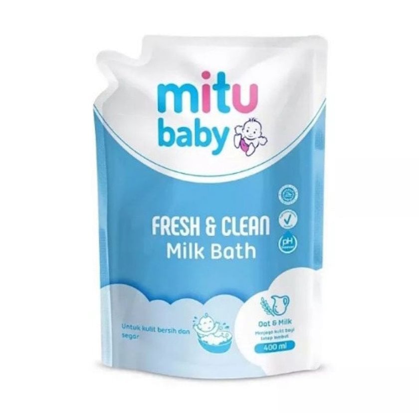 Uşaq duş geli Mitu Baby Fresh & Clean Milk Bath Oat Body Wash Shower