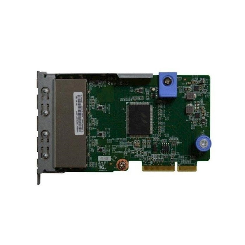 Сетевая карта Lenovo ThinkSystem 1Gb 4-port RJ45 LOM (7ZT7A00545) PCI ...
