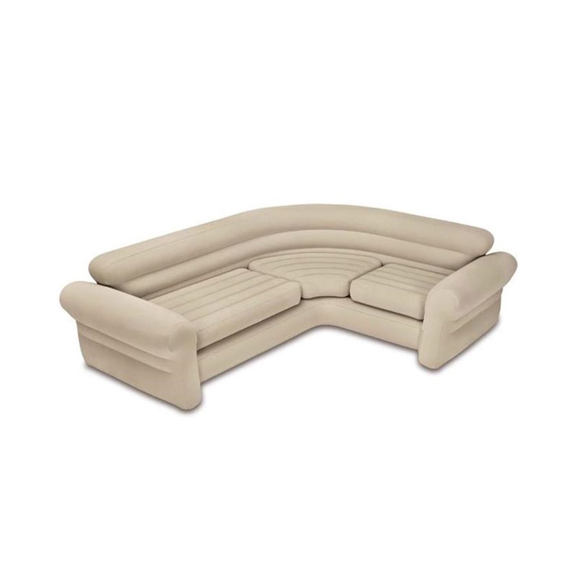 Надувной диван intex corner sofa