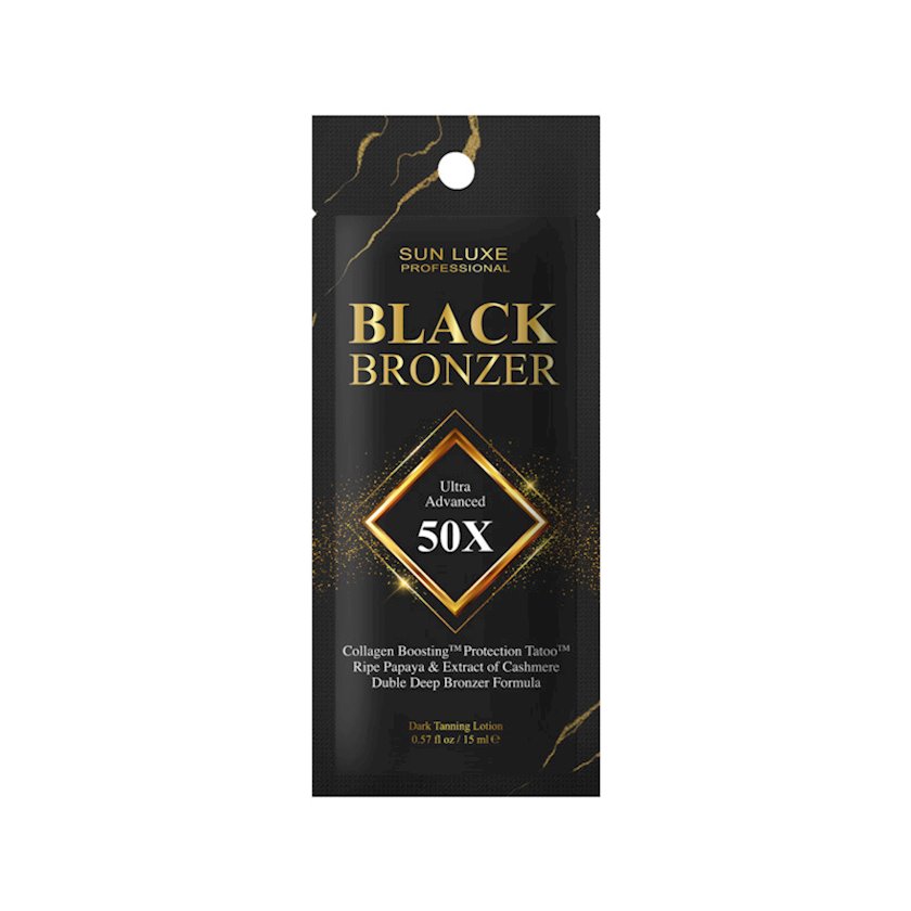 Крем для загара Sun Luxe Professional Black Bronzer 50X Ultra Advanced .