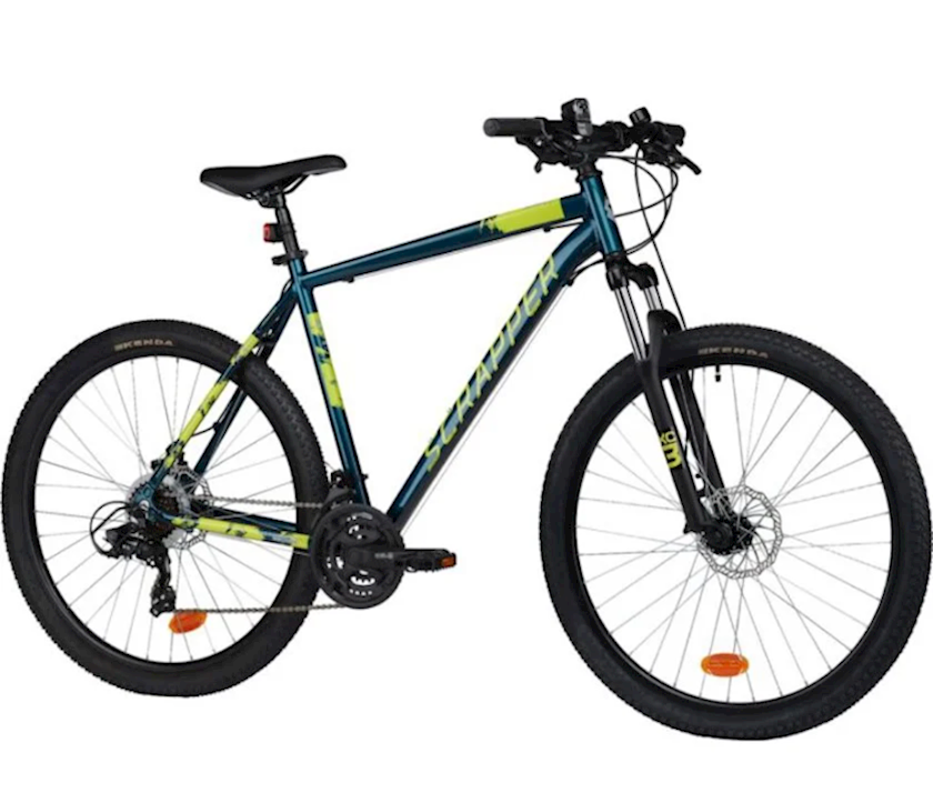 Горный велосипед Scrapper XC 3.1 LTD Color L, 27.5, синий/зеленый ...
