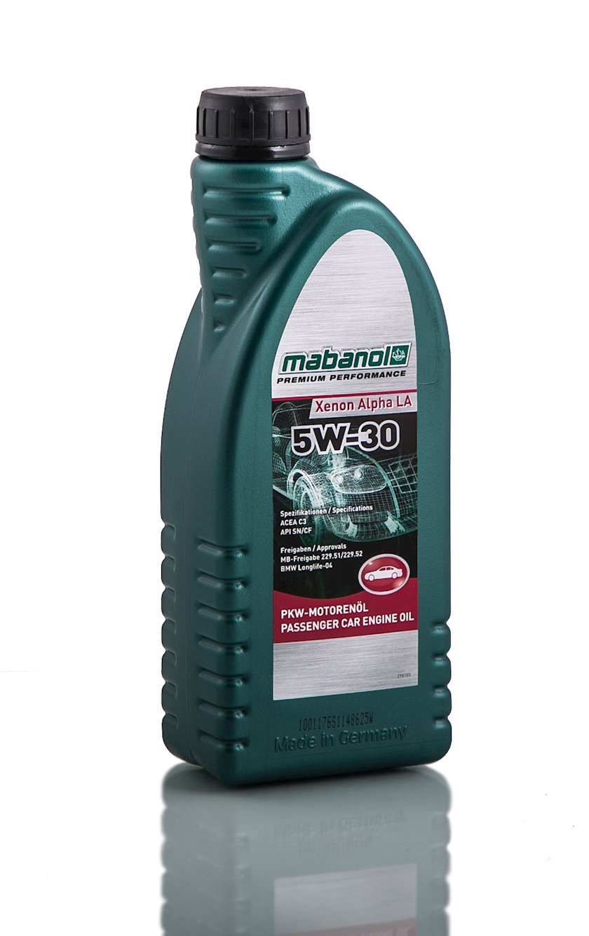 Motor yağı Mabanol Xenon Alpha LA 5W-30 1 l - Satışı | Mator Yaglari