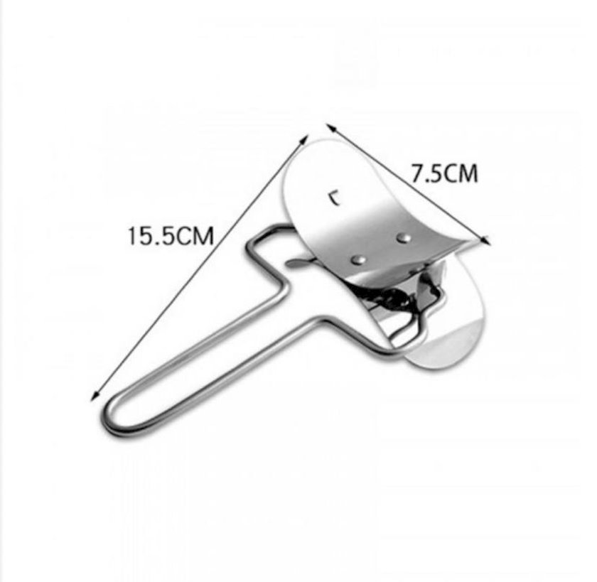 ᐈ Dairə formasında kəsmək üçün rolik, 7.5x15.5 sm, paslanmayan polad ...