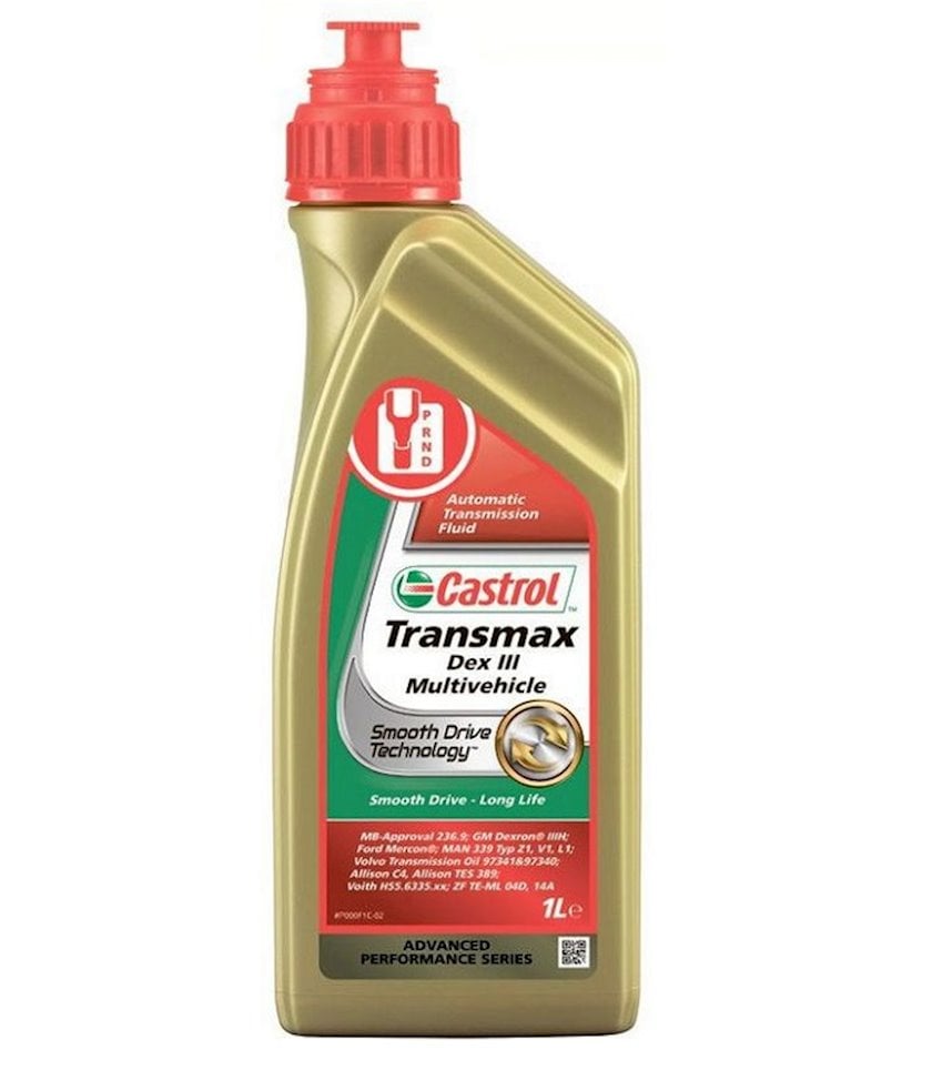 Трансмиссионное масло Castrol Transmax DEX III Multivehicle, 1 л .