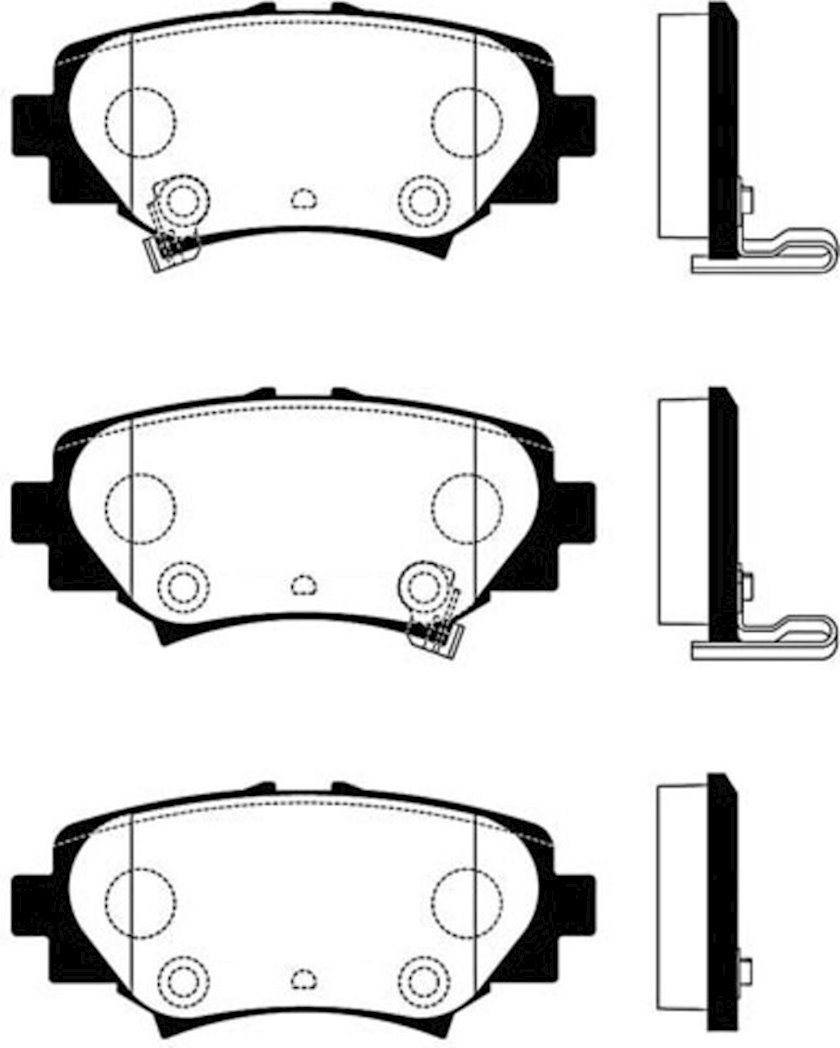 Тормозные колодки Sangsin Brake SP1730 - купить в Баку. Цена, обзор ...