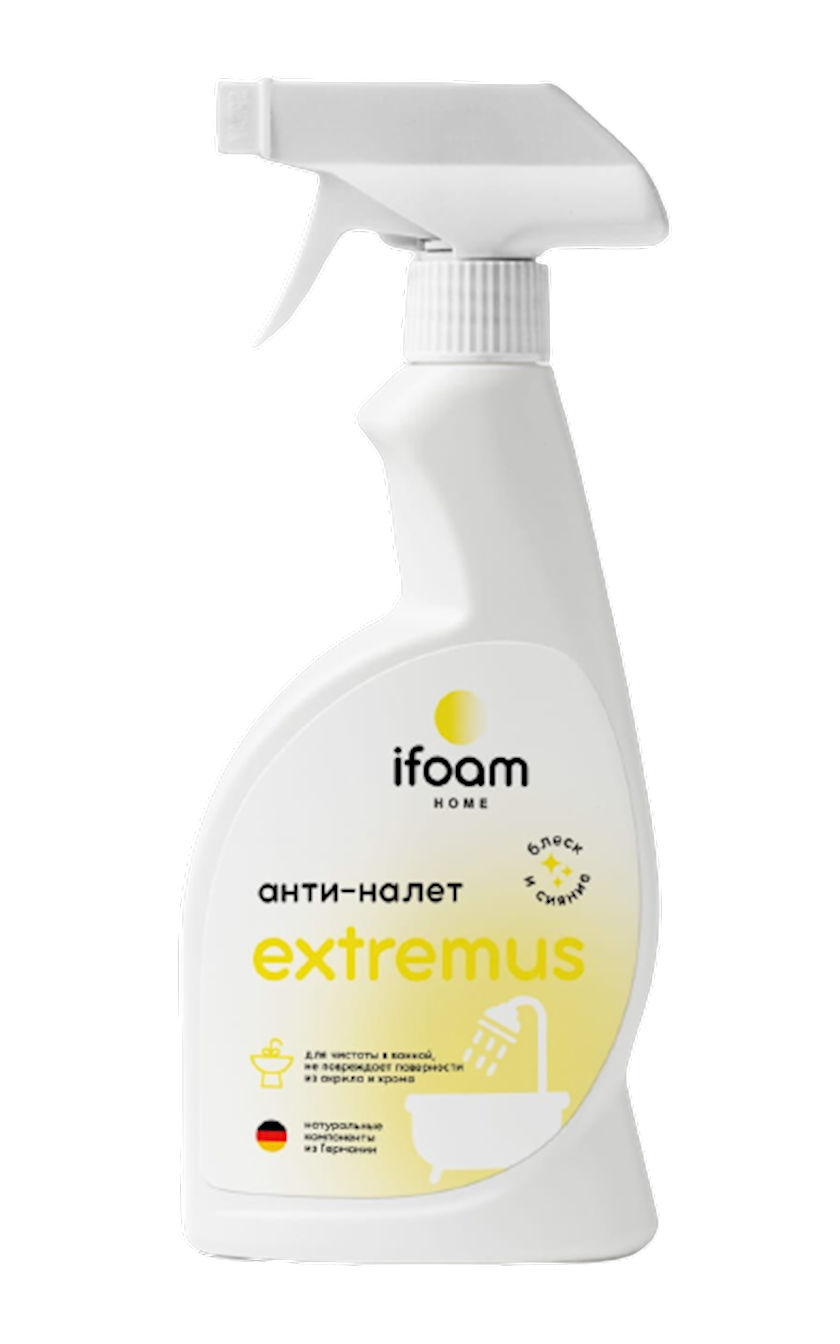 Универсальный чистящий спрей для ванной комнаты iFoam, Aнти-налет