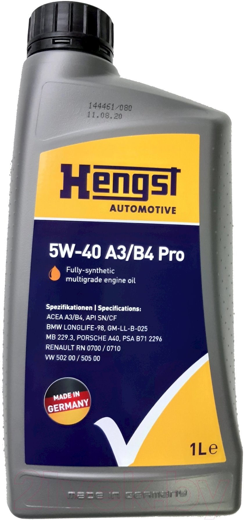 Моторное масло Hengst 5W-40 A3/B4 Pro, 1 л - купить в Баку. Цена, обзор ...