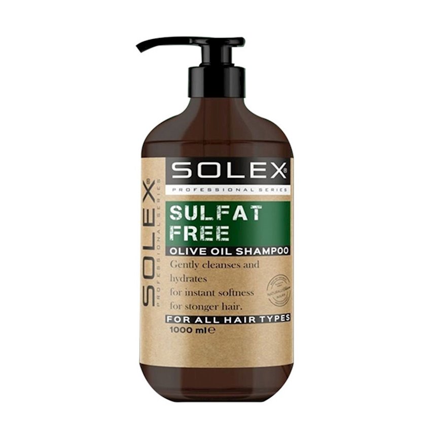 Шампунь Solex Sulfat Free Olive Oil Shampoo 1000 мл - купить в Баку ...