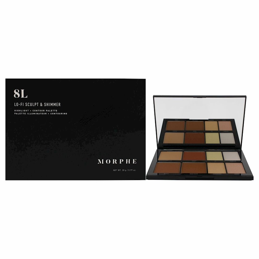 Палетка для контуринга Morphe 8L Sculpt&Shimmer Highlight Contour
