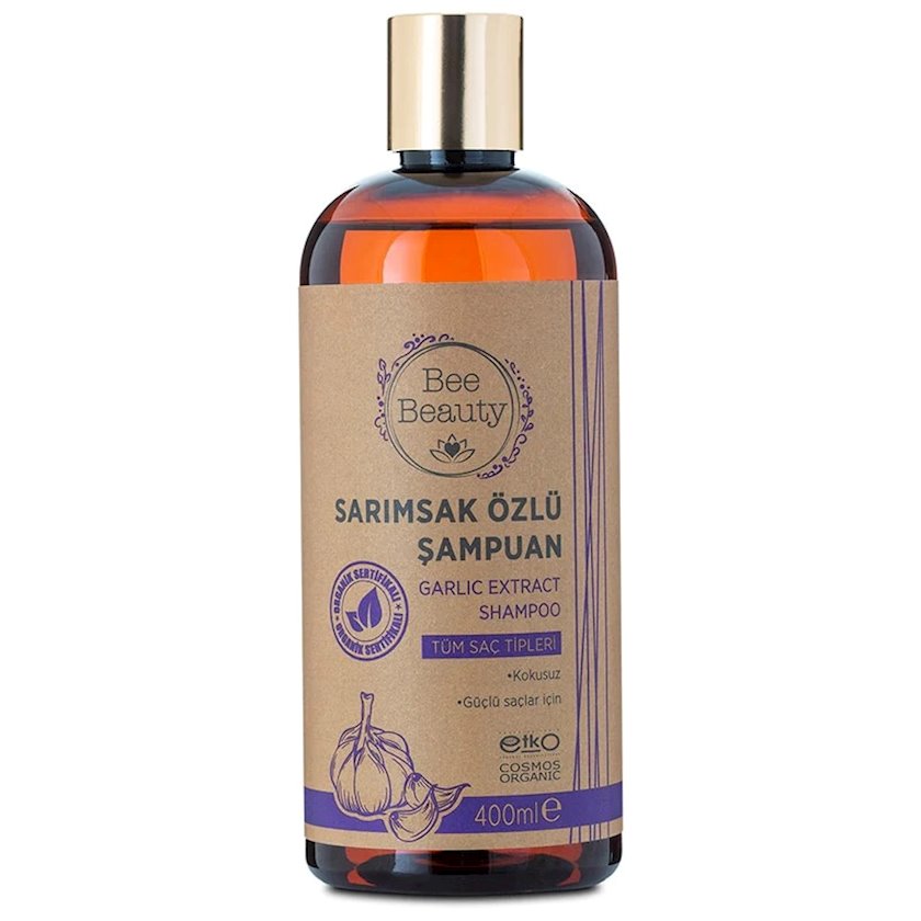 Шампунь Bee Beauty Garlic Extract Shampoo 400 мл купить в Баку. Цена