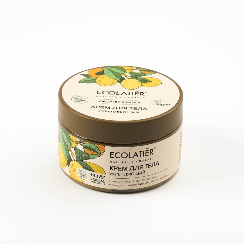 Krem bədən üçün Ecolatier Organic Marula bərkidici 250 ml - Qiymeti ...