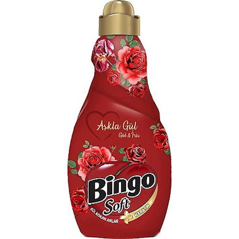 Кондиционер для белья Bingo Soft Aşkla Gül смягчающий 1440 мл - купить ...